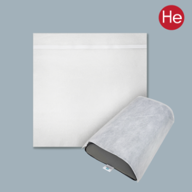 H 일회용 베개커버 위생시트 부직포 100매 접착식 베개커버 30x30cm
